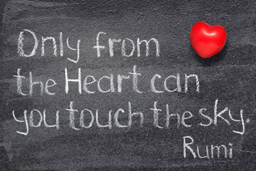 from the heart Rumi