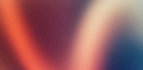 Hologram abstract background. Purple magenta pink grainy gradient backdrop with hologram. 90s, 80s retro style. Iridescent graphic template for banner, flyer, cover design, mobile interface, web app.