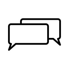 Fototapeta premium Bubble Speech icon