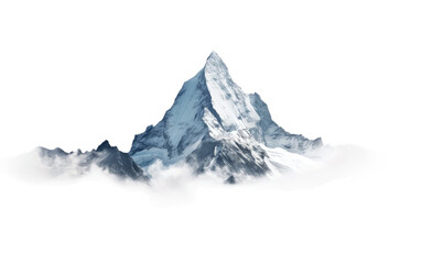 Fototapeta na wymiar Stylish Alpine Vogue on Transparent background