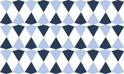 seamless geometric pattern with blue and white diamond toffee pattern repeat and seamless style replete image design for fabric printing or vintage theme wallpaper 80's year style, checkerboard