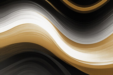  black, white and gold abstract color gradient background grainy texture effect web banner header poster design