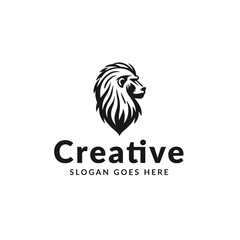 Majestic Lion Emblem for Creative Branding