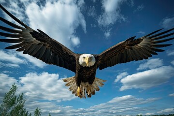 Obraz premium eagle in flight