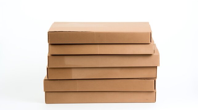 Une pile de cartons