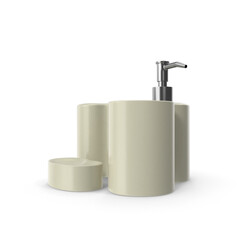 Bathroom Accessories Set PNG