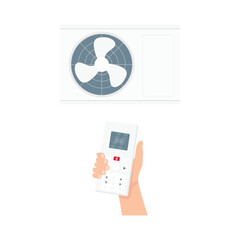 air conditioner illustration