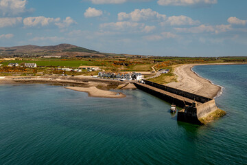 Aerial View of Gyles Quay, Dundalk, Louth, Ireland 