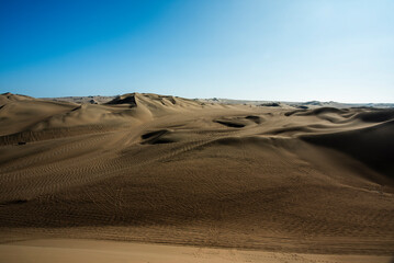 Fototapeta na wymiar 2023 8 13 Peru desert dunes 2