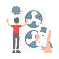 air conditioner illustration