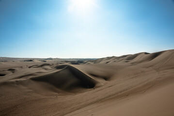 Fototapeta na wymiar 2023 8 13 Peru desert dunes 4