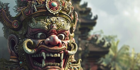 A close-up view of a statue depicting a person. This image can be used to add a touch of elegance and sophistication to various projects