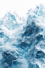 Obraz premium A close up view of a large iceberg. Perfect for illustrating climate change and the beauty of nature