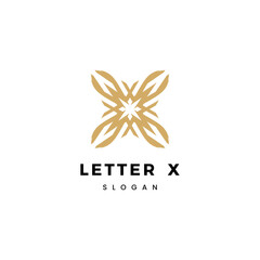 Letter X logo icon design template vector