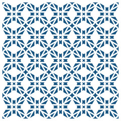 Seamless ornamental elegant geometric patterns. Textile ornament