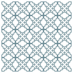 Seamless ornamental elegant geometric patterns. Textile ornament