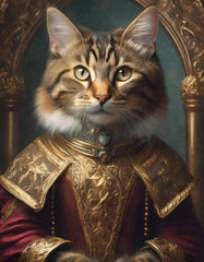 cat in emperor's clothes
