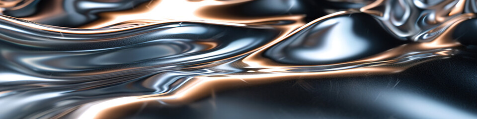 Abstract background, liquid metal, Banner design, web design, Trend of 2024