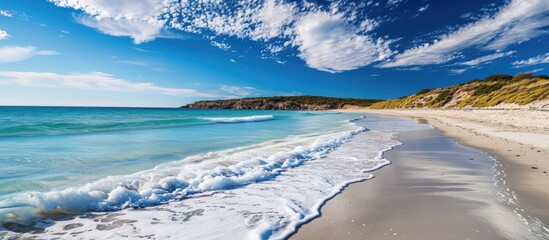 Vivonne Bay Kangaroo Island South Australia Voted best beach. Copy space image. Place for adding text