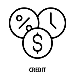 Credit, icon, Credit, Credit Score, Borrowing, Trust, Creditworthiness, Loan, Debt, Credibility, Trustworthiness, Financial Trust