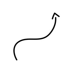 Line doodle editable vector icon