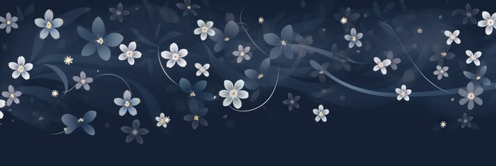 2D graphical abstract small flower 2D graphical background