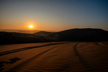 2023 8 13 Peru sunset in the desert 2