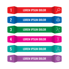 colored strips. colored ribbons