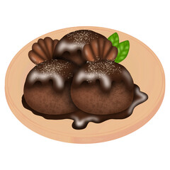 Chocolate ice cream