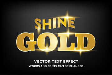 Gold Text Effect premium