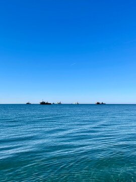the sea and the sky