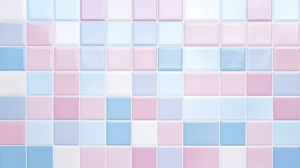 pink and blue plaid pattern