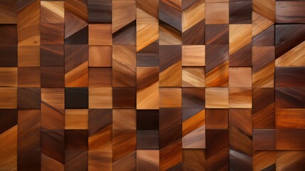 brown background of cubes