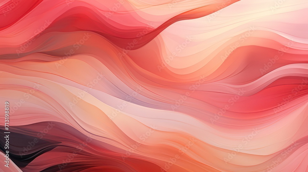 Poster abstract background with waves