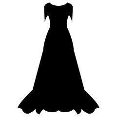  wedding dress icon