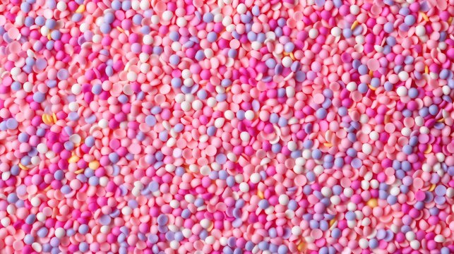Sugar colorful springles as a background