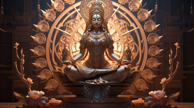 Lakshmi, the Hindu Goddess of Wealth and Prosperity