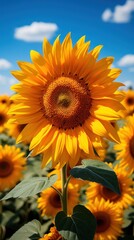 Obraz premium flowers in a fachionable UHD Wallpaper