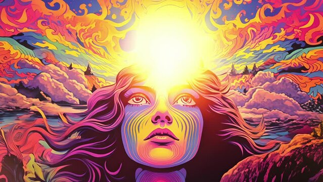 Immerse yourself in a hypnotic trance as this psychedelic video takes you on an introspective journey through the landscapes of the mind.