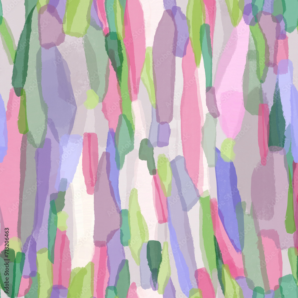 Poster abstract seamless pattern with dynamic color spots
