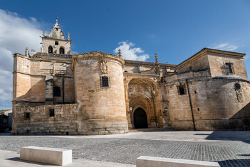 Sta. Maria Magdalena church in Torrelaguna. Madrid. Spain. Europe.