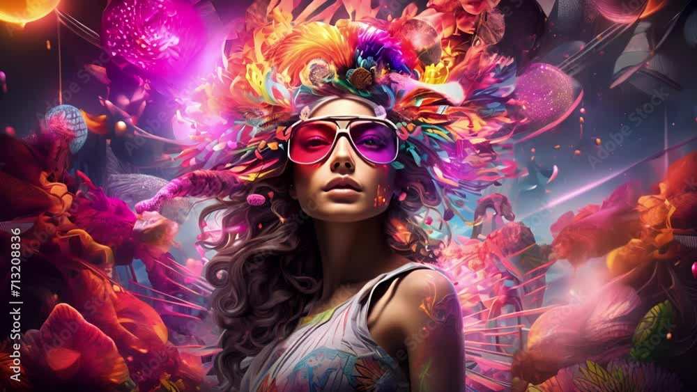 Poster embark on an unforgettable psychedelic adventure where the boundaries of perception are shattered, a