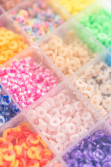 Colorful Clay Beads Set for Creative Kids' Bracelet Making