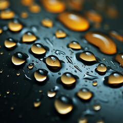 water dew theme design illustration