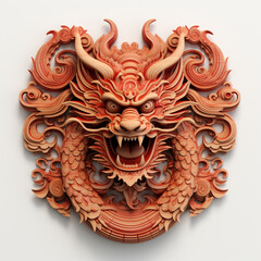 Traditional Chinese Dragon statue