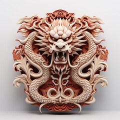 Traditional Chinese Dragon statue