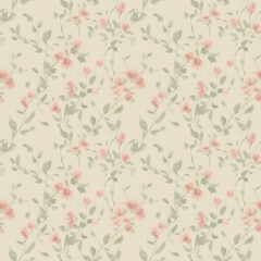 But Linen Floral Texture - generative ai, üretken yapay zeka