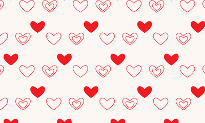 Love pattern for Valentine's Day