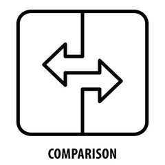 Comparison, icon, Comparison, Contrast, Comparison Icon, Analyzing, Comparative Analysis, Comparing, Evaluate, Comparison Chart, Comparative Study