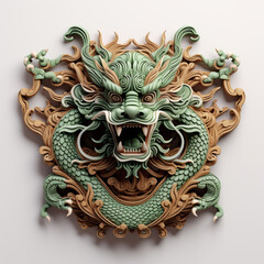 Traditional Chinese Dragon statue